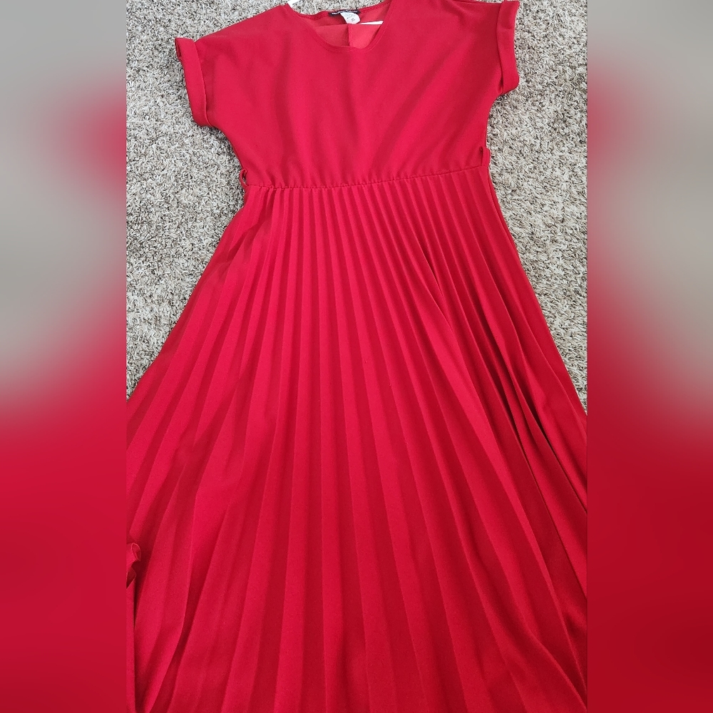 Beautiful red dress